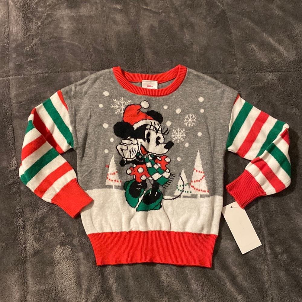 Toddler Minnie Christmas Sweater